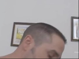 Amateur video with a brunette fucked by two cocks!